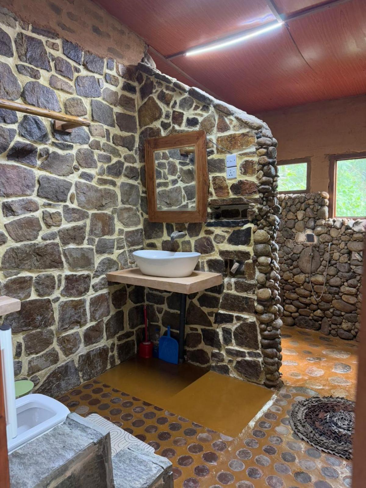 Rustic Cottage Ella Extérieur photo